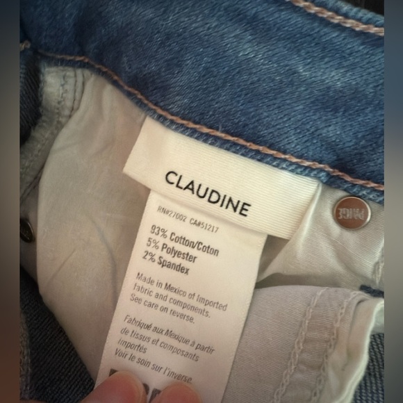 NWT Paige Claudine High Rise Ankle Flare Jeans - Picture 7 of 7